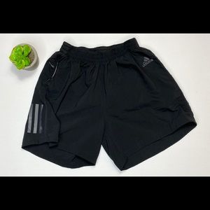 🔥 Adidas All Black Climate Cool Running Shorts M